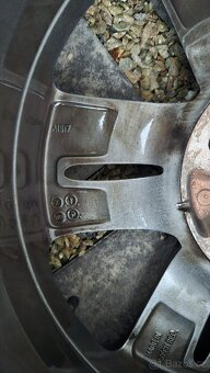 Prodám originál hyundai alu kola 16" + letní + tpms - 7