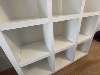 Ikea regál/knihovna - bílá - 7