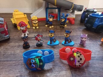 Tlapková patrola - věž, auta, figurky, lampičky - 7