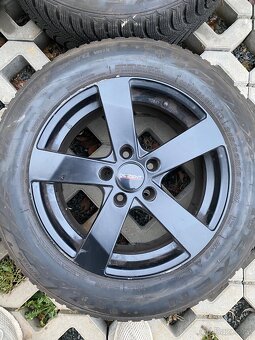 Alu kola 16” 5x112 Dezent a zimní pneu 215/60/R16 - 7
