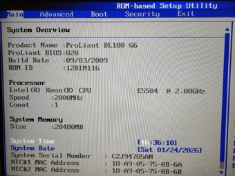 Rack server HP Proliant DL180 G6 - 7
