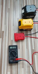 Startovací kabely+redukce pro Aku batrii Makita 18V-20V - 7