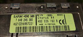 Originální autorádio AUDI Chorus 1 - 7