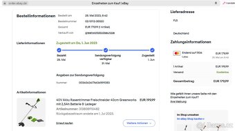 AKU křovinořez kosa Greenworks 40V GD40BCB STF457 - 7