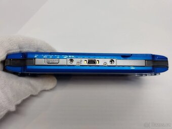 PSP 3000 rare Blossom Blue včetně boxu - 7