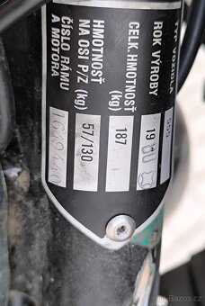 Jawa 50 Pionýr typ 50/555 v TP, vzhledově 50/21 - 7