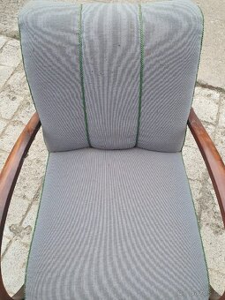 Starožitné křeslo Halabala - 7