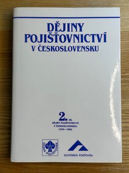 Dějiny pojišťovnictví v Československu 1-3 komplet 1.-3. díl - 7