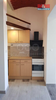 Pronájem bytu 1+kk, 26 m², Zdice, ul. Palackého náměstí - 7
