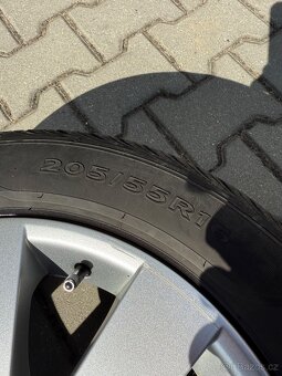 Alu kola Škoda Superb + letní pneu - 7