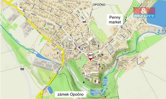 Pronájem bytu 2+kk, 50 m², Opočno, ul. Baštecká - 7