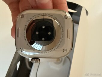 Apple Watch Ultra GPS + Cellular, 49mm, Titanium - (Zánovní) - 7