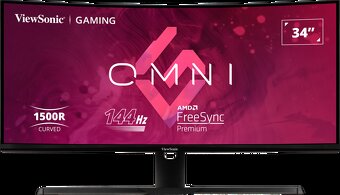 Herní 34" ViewSonic VX3418-2KPC Gaming,záruka - 7
