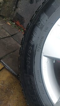 Zimní obutá kola / elektrony Michelin Alpin 205/55 R16 - 7