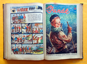 kompletní Junák- 29. ročník /1946- 47/ svázaná čísla 1.- 47. - 7