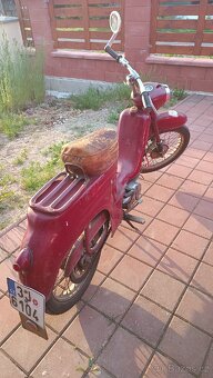 Jawa 555 s TP na SPZ, pařez, pionýr, 50 - 7