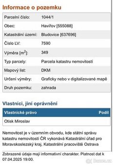 Prodej pozemku pro zahradu - 7