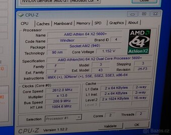 retro AM2/+ Procesory - Athlon 64 + Athlon X2  otestovane - 7