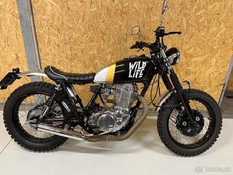 Yamaha SR 500 stavba Wild Life - 7