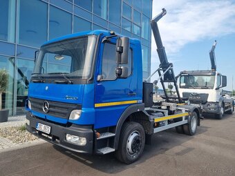 MERCEDES ATEGO 1215 + NOVÝ NOSIČ KONTEJNERU 8T - 7