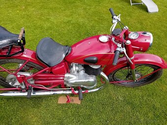 Triumph TWN 250 pérák, 1953 s doklady. - 7