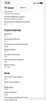 Prodám plně funkční Tv Samsung 49K6372(121cm) - 7