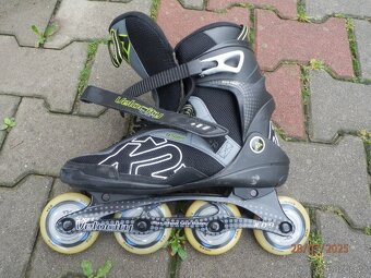 Pánské Inline brusle K2 velikost 47, 84MM kolečka cena:800k - 7
