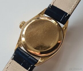 Zlaté dámské hodinky Rolex Oyster Perpetual 18K - 7
