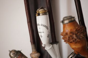 Dýmky Dýmka Polička Starožitné - 7