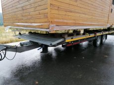 Vlek přívěs podvalnik tandem nájezdy nápravy SAF - 7