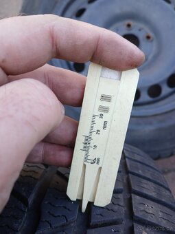 Plechová kola,sada,5x112,ET33,Conti,205/60 R16,2x7,5/2x6mm - 7