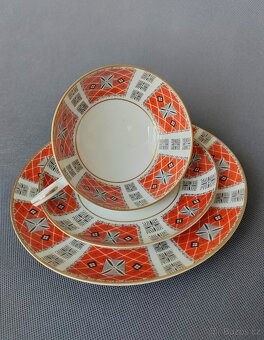 Luxusní porcelánová čajová souprava od Wallendorf - 7