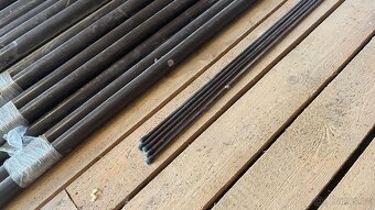 pletivo poplastované hnědé 180cm, sloupky a příslušenství - 7