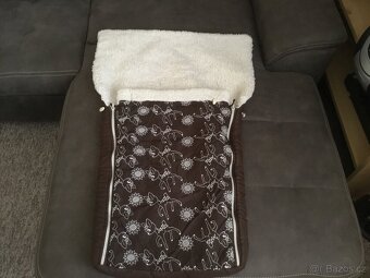 Kočárek zn. Deltim + zimní fusak - 7