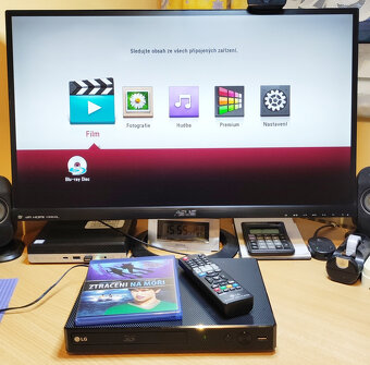 Blu-ray, DVD přehrávač LG BP450 3D - Super stav - 7