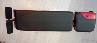 Činky HOP SPORT + posilovací lavice Domyos - 7