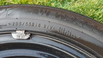 Letní pneu Nokian včetně disků 205/55 R16 - 7