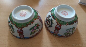 ZNAČKOVÝ PORCELÁN. ČÍNSKÝ PORCELÁN.HUTNÍ SKLO - 7