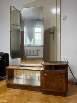 Celá masivní ložnice ořech - 7