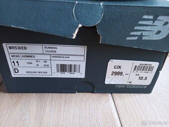 Prodám tenisky NEW BALANCE MR530EB, vel.45 - 7