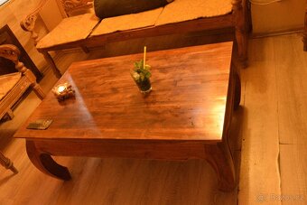 Masivní teakový nábytek – stylový komplet - 7