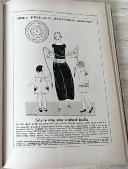 Časopisy Šťastný domov, dva kompletní ročníky 1923 a 1924 - 7