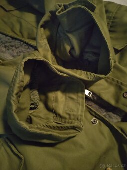 BUNDA PARKA M65 OLIVE ZELENÁ XXL v.č. VLOŽKY - 7