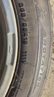 Komplet alu kola 5x108x19 s pneu 255/55R19 - 7