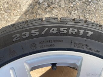 Alu kola 5x112. r17.zmni pneu 235/45/17.Audi,Vw,Škoda,Seat - 7
