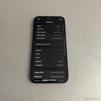 iPhone 12 mini 64GB modrý, 12 měsíců záruka - 7