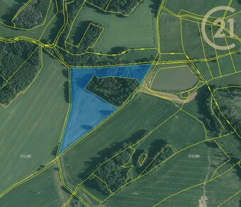 Bednáreček, zemědělské pozemky, 5 254,8 m2 - 7