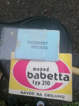 Babeta 210 originál stav dědictví - 7
