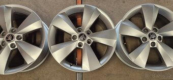 Alu kola originál Škoda 5x112 6,5x17 ET38 565 601 025 J - 7