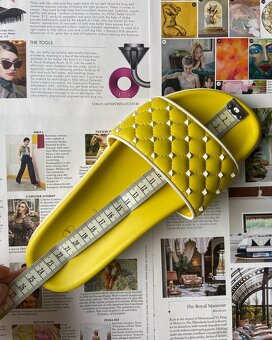 Valentino pantofle vel. 36,5 - 37 🍋 - 7